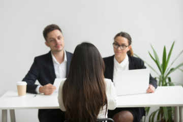 Headhunters Interviewing Female Job Candidate1